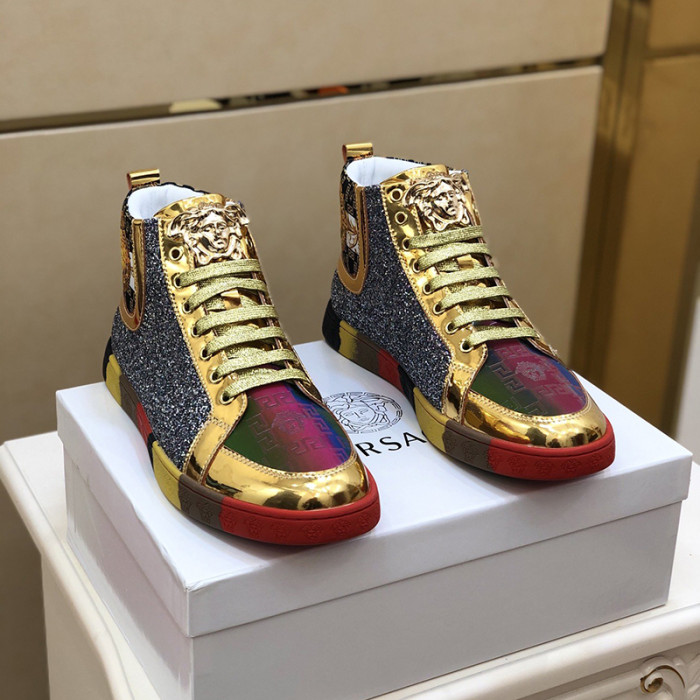 Versace Men Shoes Sneakers Fashion Design Luxury Brand