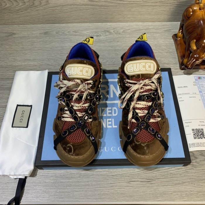 Gucci Men Women Shoes Luxury Sneakers