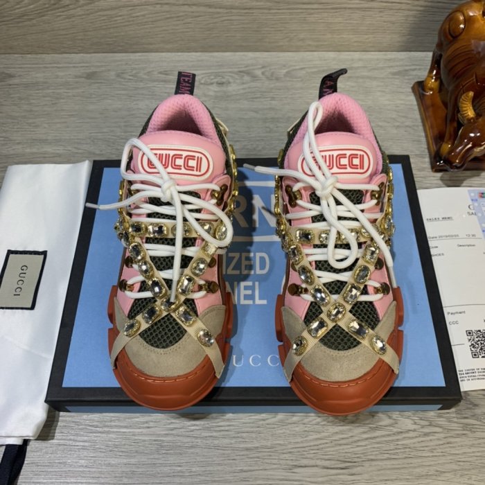 Gucci Men Women Shoes Luxury Sneakers