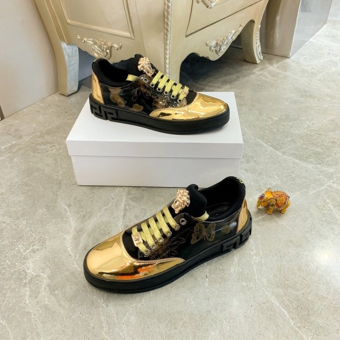 Versace Men Shoes Sneakers Fashion Design Luxury Brand