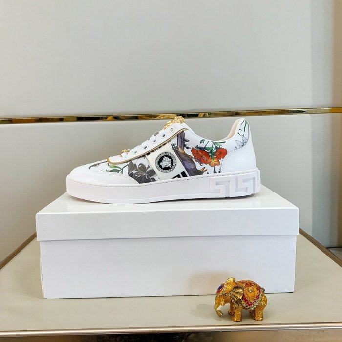 Versace Men Shoes Sneakers Fashion Design Luxury Brand