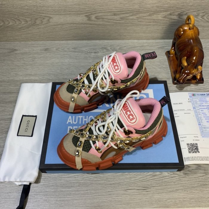 Gucci Men Women Shoes Luxury Sneakers