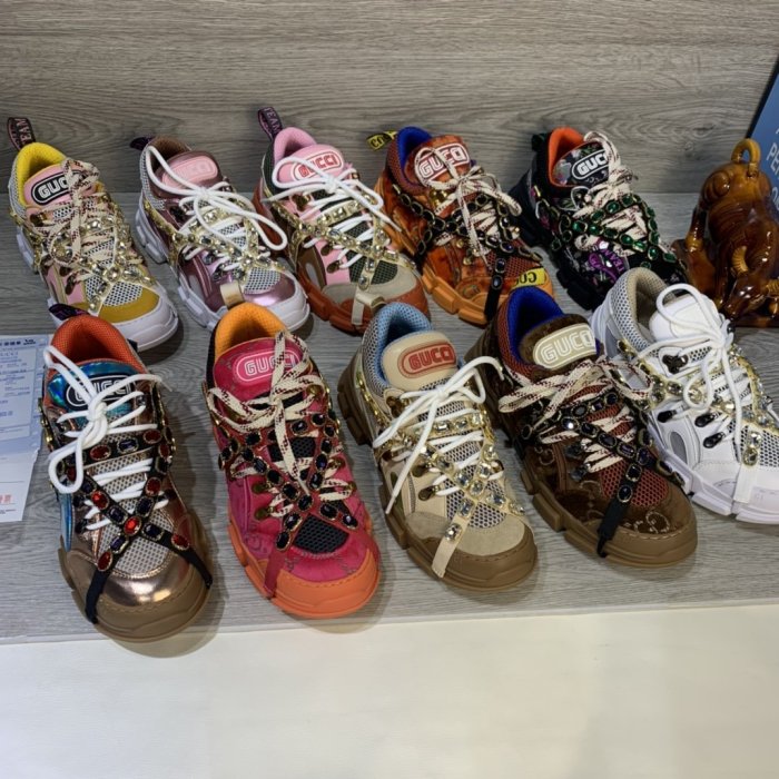 Gucci Men Women Shoes Luxury Sneakers