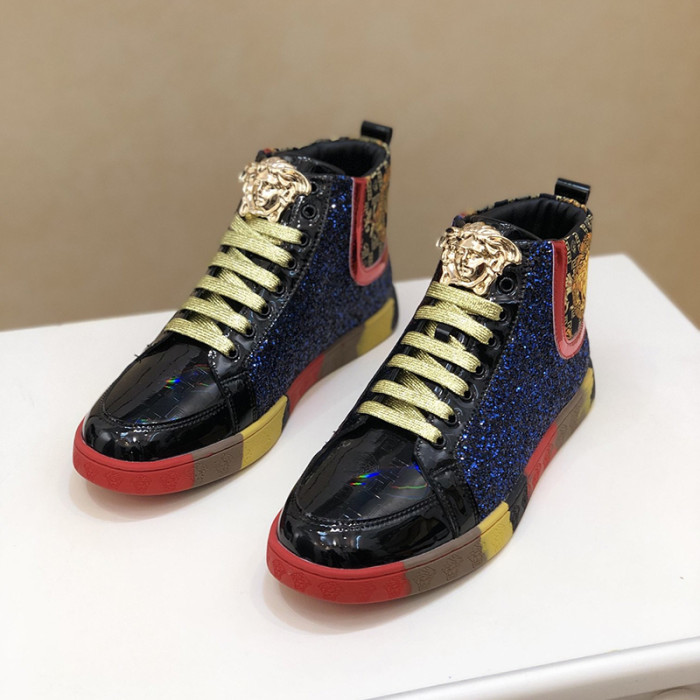 Versace Men Shoes Sneakers Fashion Design Luxury Brand