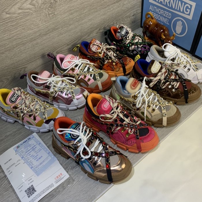 Gucci Men Women Shoes Luxury Sneakers