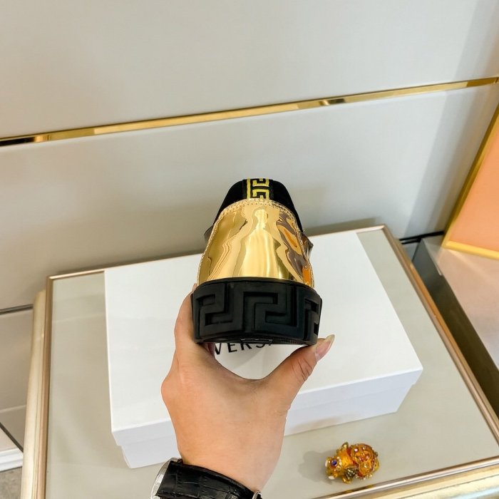 Versace Men Shoes Sneakers Fashion Design Luxury Brand