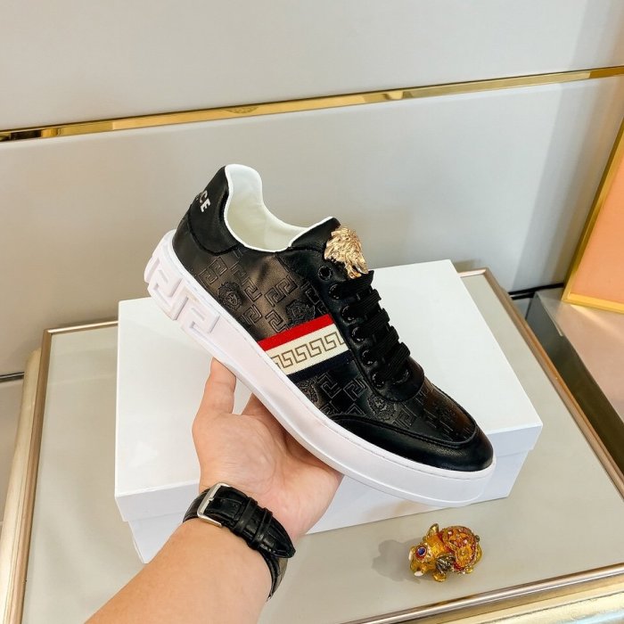 Versace Men Shoes Sneakers Fashion Design Luxury Brand