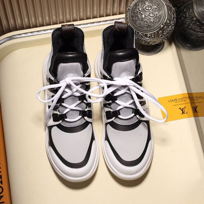 Louis Vuitton Women Shoes Sneakers Luxury Brand Design Fashion LV ARCHLIGHT SNEAKER with Original Box