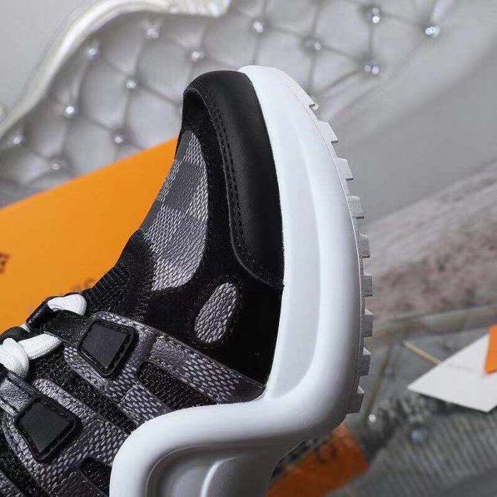 Louis Vuitton Women Shoes Sneakers Luxury Brand Design Fashion LV ARCHLIGHT SNEAKER with Original Box