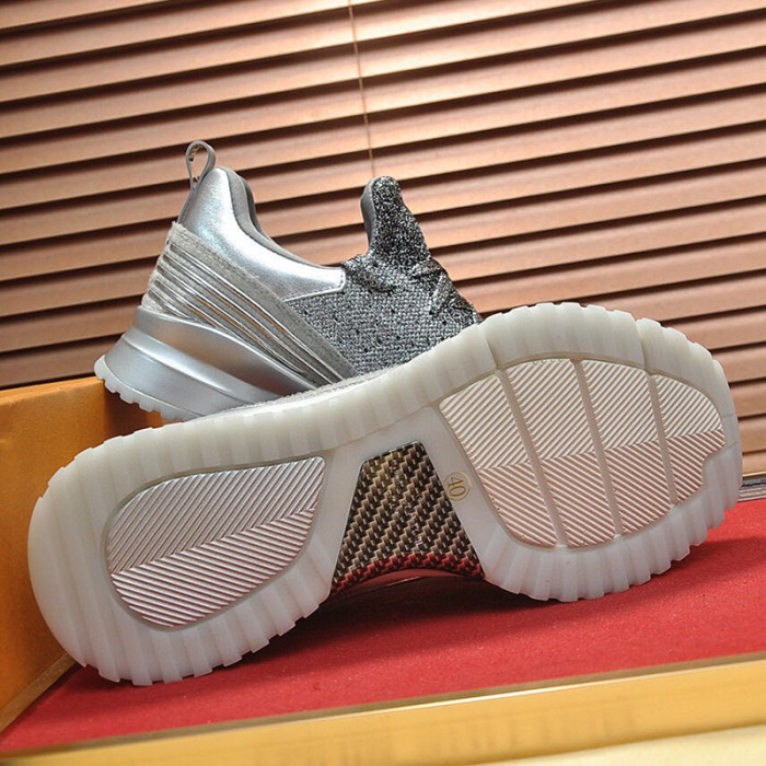 Louis Vuitton Men Shoes Sneakers Casual Luxury Brand V.N.R SNEAKER Sports Design with Original Box