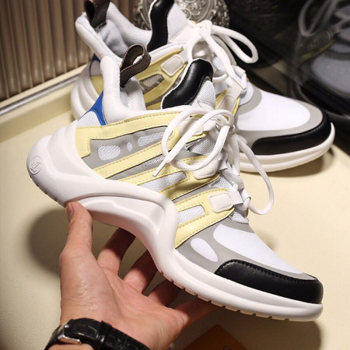 Louis Vuitton Women Shoes Sneakers Luxury Brand Design Fashion LV ARCHLIGHT SNEAKER with Original Box