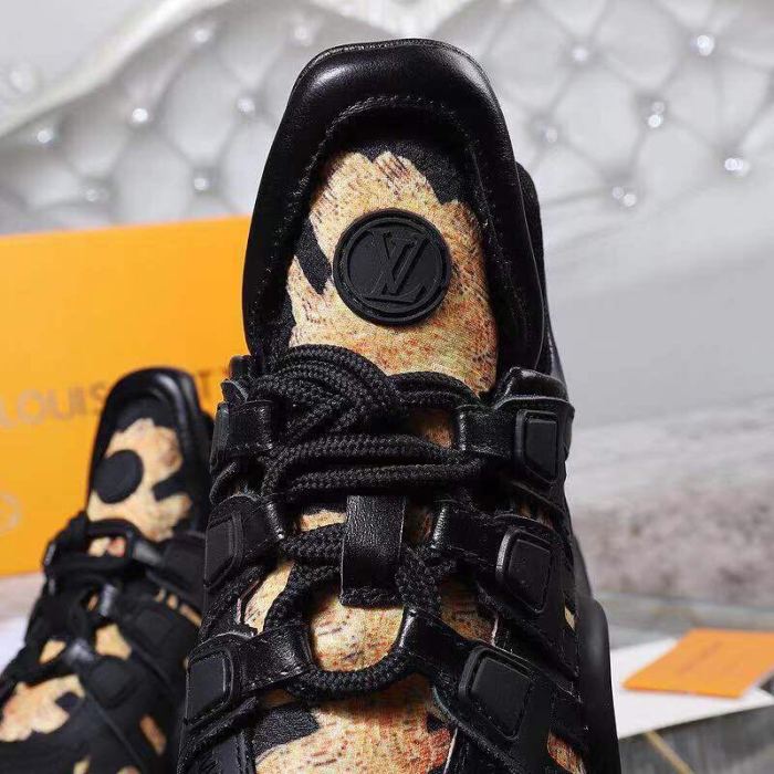 Louis Vuitton Women Shoes Sneakers Luxury Brand Design Fashion LV ARCHLIGHT SNEAKER with Original Box