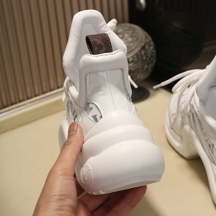 Louis Vuitton Women Shoes Sneakers Luxury Brand Design Fashion LV ARCHLIGHT SNEAKER with Original Box