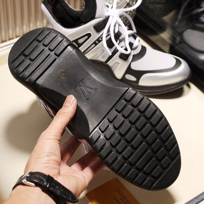 Louis Vuitton Women Shoes Sneakers Luxury Brand Design Fashion LV ARCHLIGHT SNEAKER with Original Box