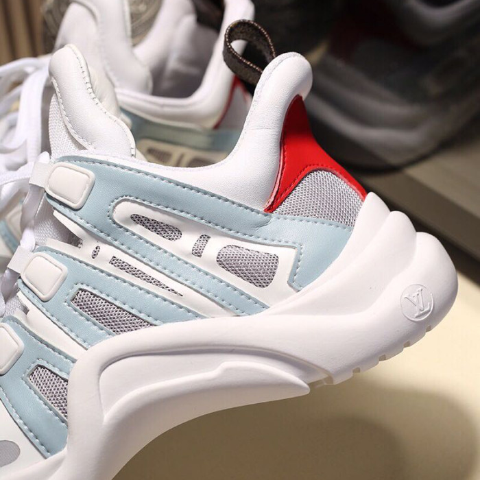 Louis Vuitton Women Shoes Sneakers Luxury Brand Design Fashion LV ARCHLIGHT SNEAKER with Original Box