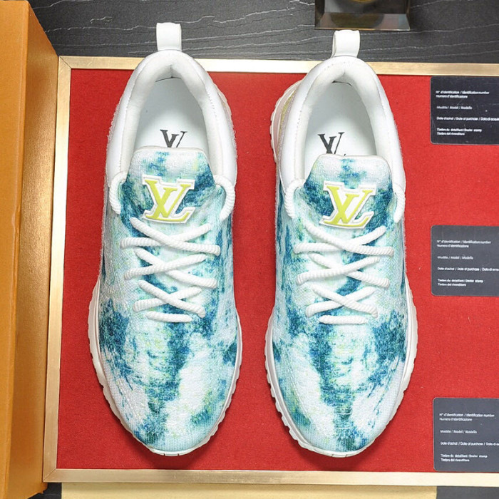 Louis Vuitton Men Shoes Sneakers Casual Luxury Brand V.N.R SNEAKER Sports Design with Original Box