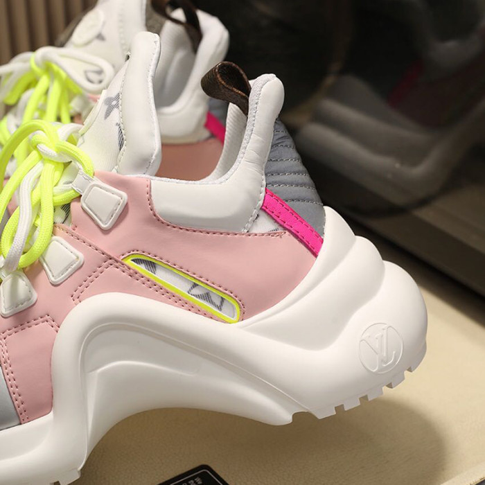 Louis Vuitton Women Shoes Sneakers Luxury Brand Design Fashion LV ARCHLIGHT SNEAKER with Original Box