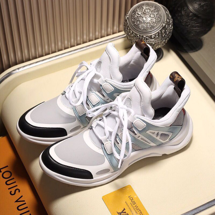 Louis Vuitton Women Shoes Sneakers Luxury Brand Design Fashion LV ARCHLIGHT SNEAKER with Original Box