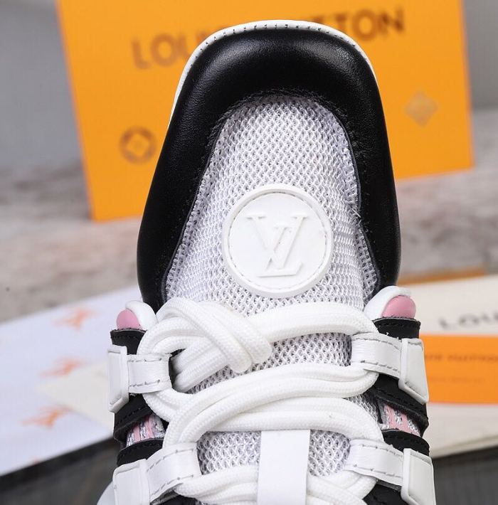 Louis Vuitton Women Shoes Sneakers Luxury Brand Design Fashion LV ARCHLIGHT SNEAKER with Original Box