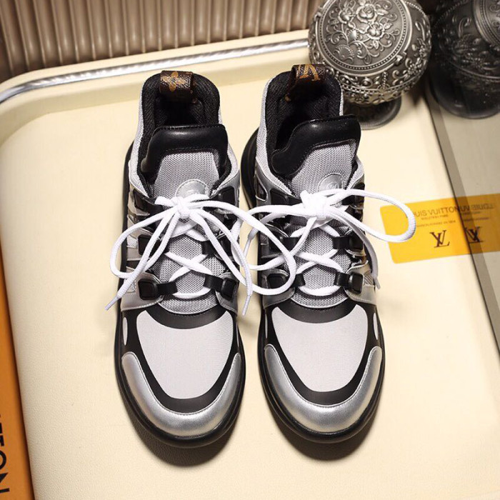 Louis Vuitton Women Shoes Sneakers Luxury Brand Design Fashion LV ARCHLIGHT SNEAKER with Original Box