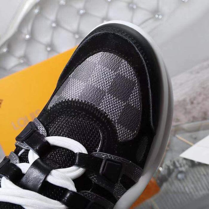 Louis Vuitton Women Shoes Sneakers Luxury Brand Design Fashion LV ARCHLIGHT SNEAKER with Original Box
