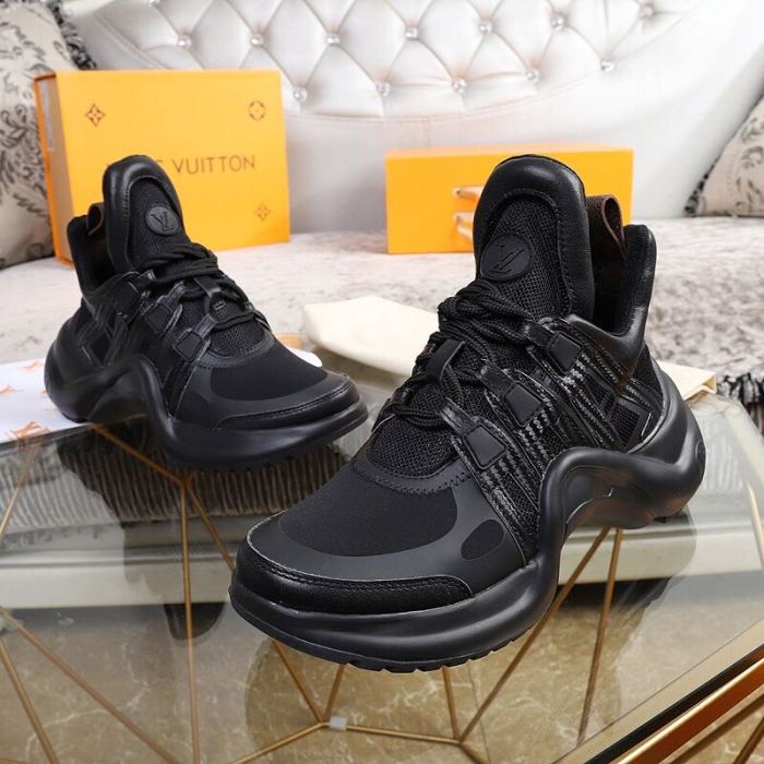 Louis Vuitton Women Shoes Sneakers Luxury Brand Design Fashion LV ARCHLIGHT SNEAKER with Original Box
