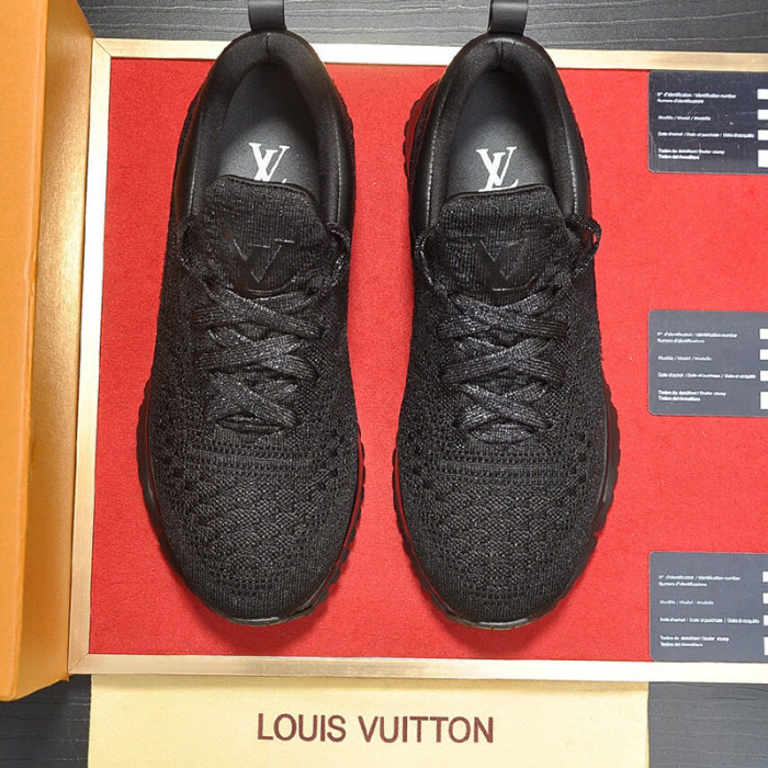 Louis Vuitton Men Shoes Sneakers Casual Luxury Brand V.N.R SNEAKER Sports Design with Original Box