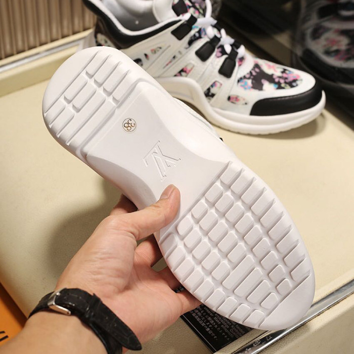 Louis Vuitton Women Shoes Sneakers Luxury Brand Design Fashion LV ARCHLIGHT SNEAKER with Original Box