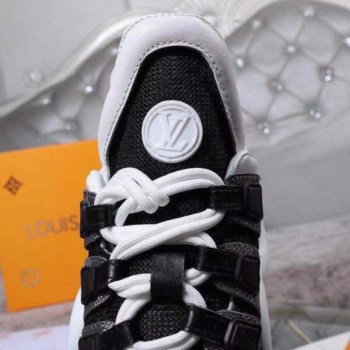 Louis Vuitton Women Shoes Sneakers Luxury Brand Design Fashion LV ARCHLIGHT SNEAKER with Original Box