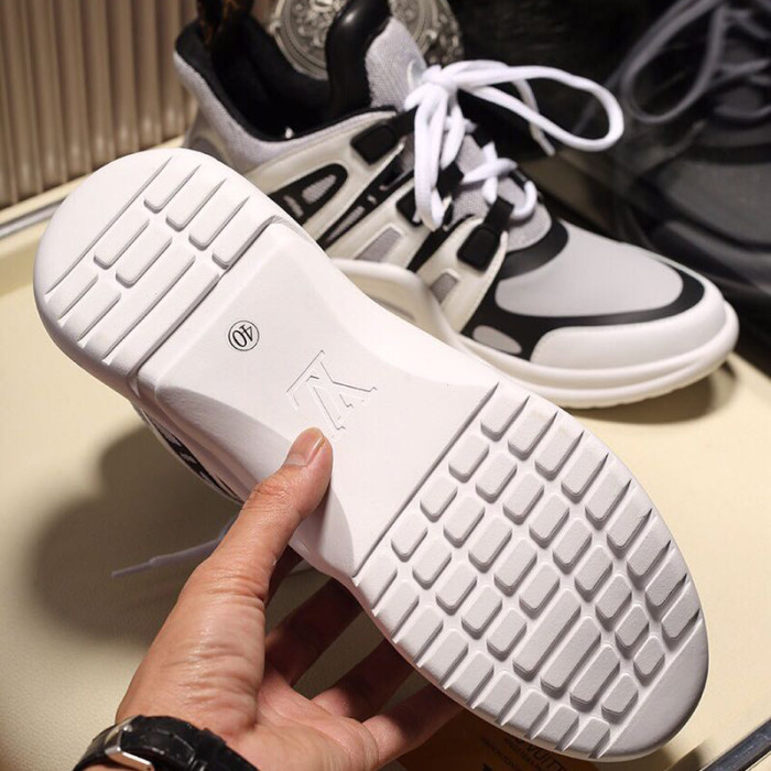 Louis Vuitton Women Shoes Sneakers Luxury Brand Design Fashion LV ARCHLIGHT SNEAKER with Original Box