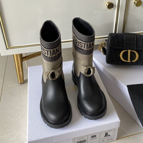Dior Women Shoes Boots Luxury Brand Design Ankle Boots Fashion Type with Original Box