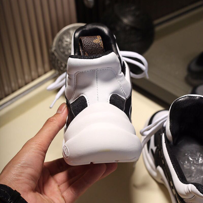 Louis Vuitton Women Shoes Sneakers Luxury Brand Design Fashion LV ARCHLIGHT SNEAKER with Original Box