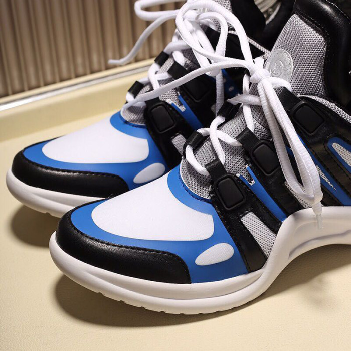 Louis Vuitton Women Shoes Sneakers Luxury Brand Design Fashion LV ARCHLIGHT SNEAKER with Original Box