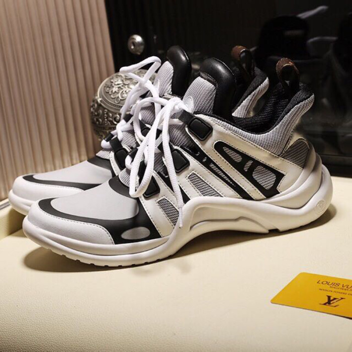 Louis Vuitton Women Shoes Sneakers Luxury Brand Design Fashion LV ARCHLIGHT SNEAKER with Original Box