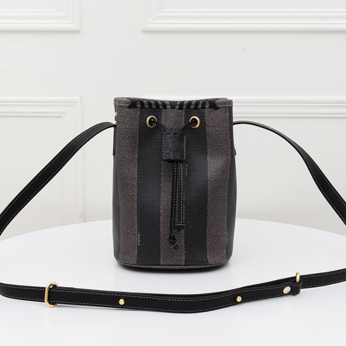 Fendi Womens Bag MON TRESOR Leather Mini Bag
