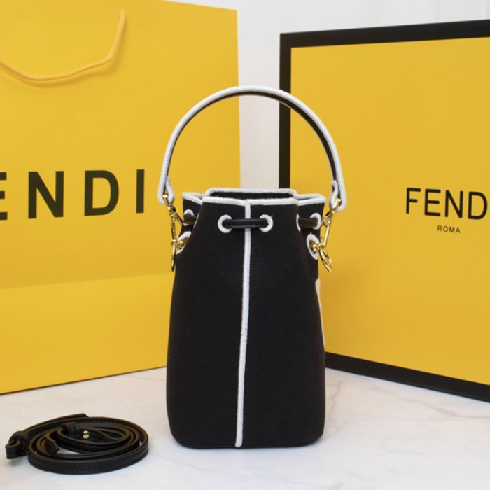 Fendi Womens Bag MON TRESOR Bucket Bag