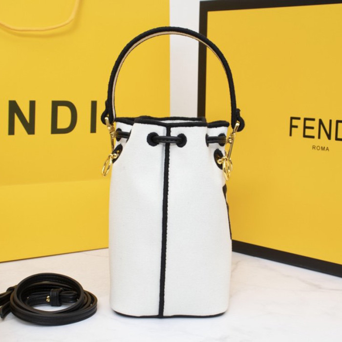Fendi Womens Bag MON TRESOR Bucket Bag