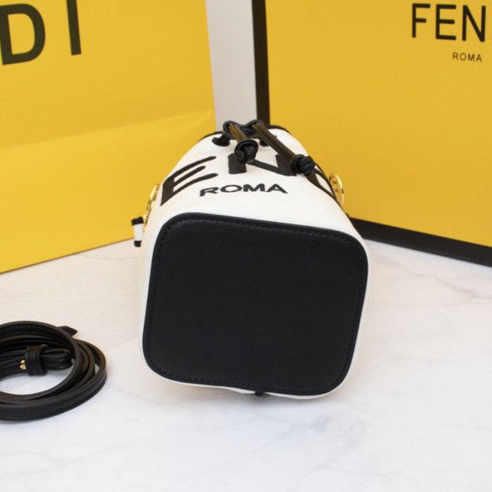 Fendi Womens Bag MON TRESOR Bucket Bag