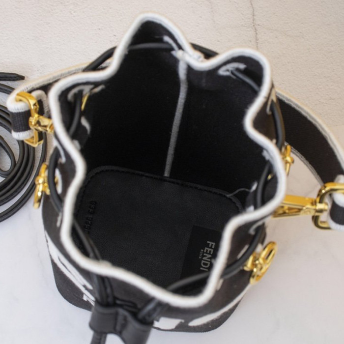 Fendi Womens Bag MON TRESOR Bucket Bag