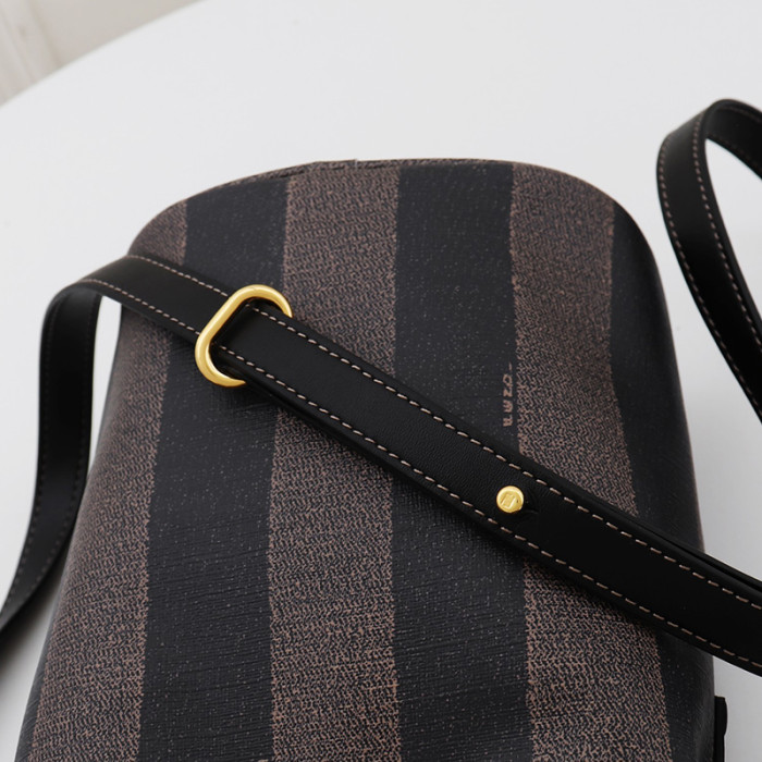 Fendi Womens Bag MON TRESOR Leather Mini Bag