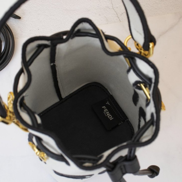 Fendi Womens Bag MON TRESOR Bucket Bag