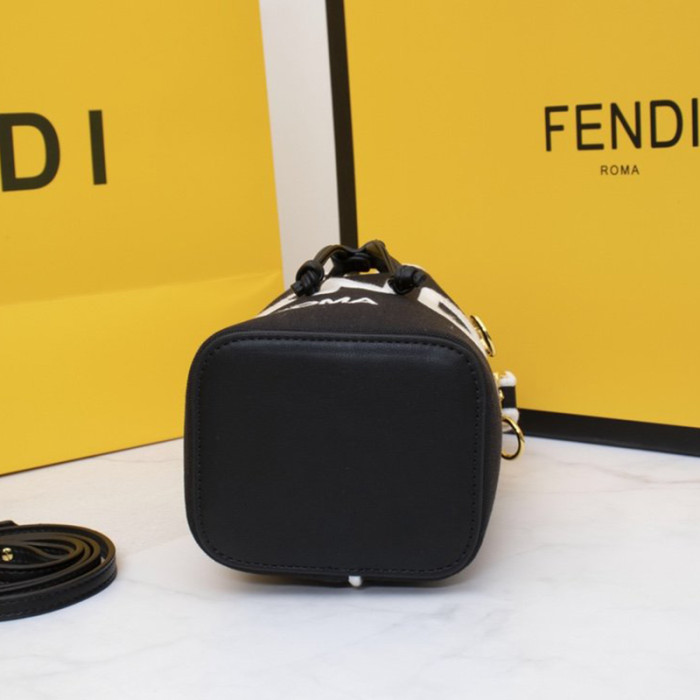 Fendi Womens Bag MON TRESOR Bucket Bag
