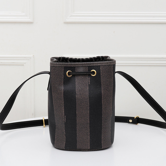 Fendi Womens Bag MON TRESOR Leather Mini Bag