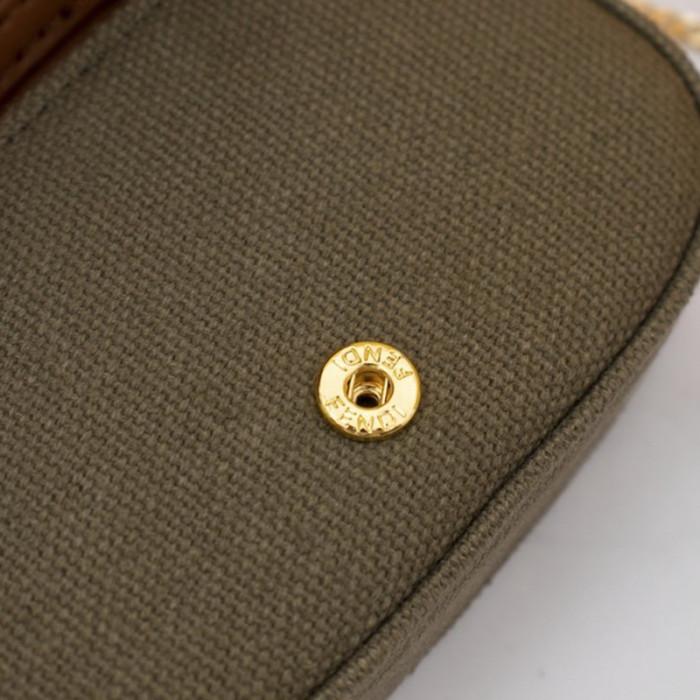Fendi Womens Bag NANO BAGUETTE CHARM