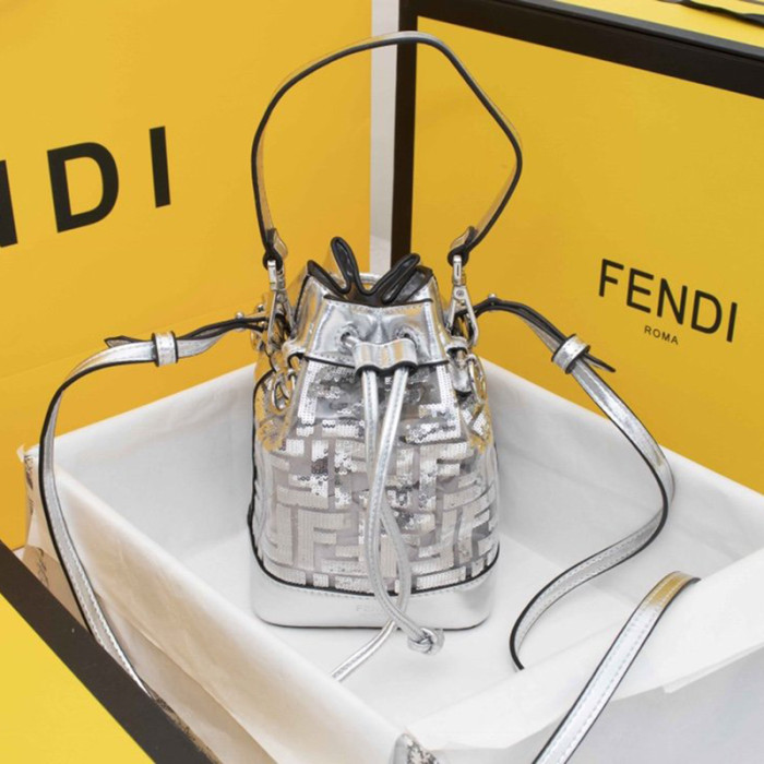 Fendi Womens Bag  MON TRESOR Mini-Bag