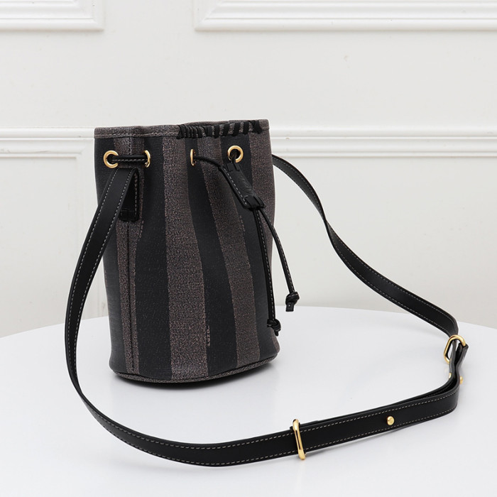 Fendi Womens Bag MON TRESOR Leather Mini Bag