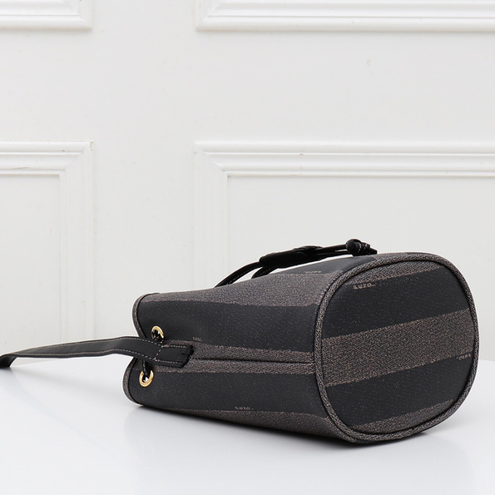 Fendi Womens Bag MON TRESOR Leather Mini Bag