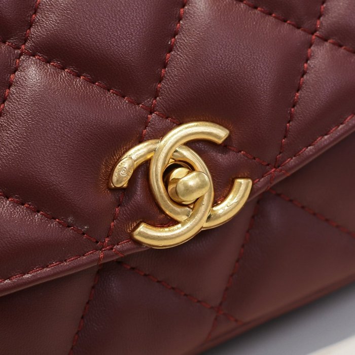 Chanel Womens Bags Flap Bag Lambskin & Gold-Tone Metal