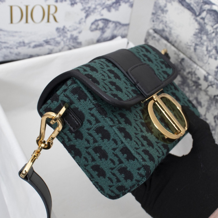 Dior Womens Bags Crossbody Bags 30 MONTAIGNE BOX BAG Dior Oblique Jacquard