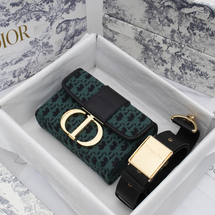 Dior Womens Bags Crossbody Bags 30 MONTAIGNE BOX BAG Dior Oblique Jacquard